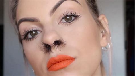 nose hair extensions|Nose Hair Extensions: A Whimsical Trend or an。